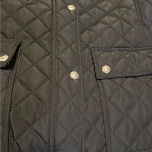 Women’s Quilted Black Jacket